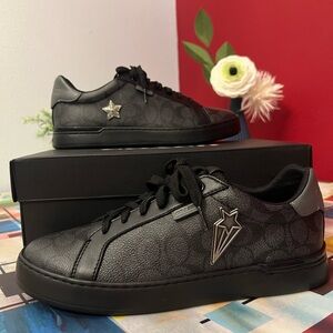 ✨Coach NIB Star Customized Lowline Low Top Sneakers✨